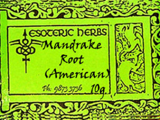 American Mandrake label