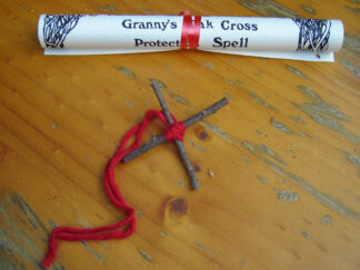 Granny's Oak Cross Protection Spell