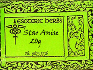 Star Anise label