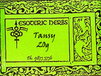 Tansy label