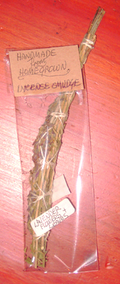 Mini Smudge sticks Lavender flowers & leaves