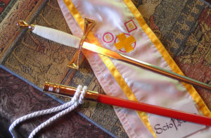 Adept sword & Sash