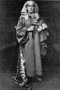 Aleister Crowley in Ceremonial robes.